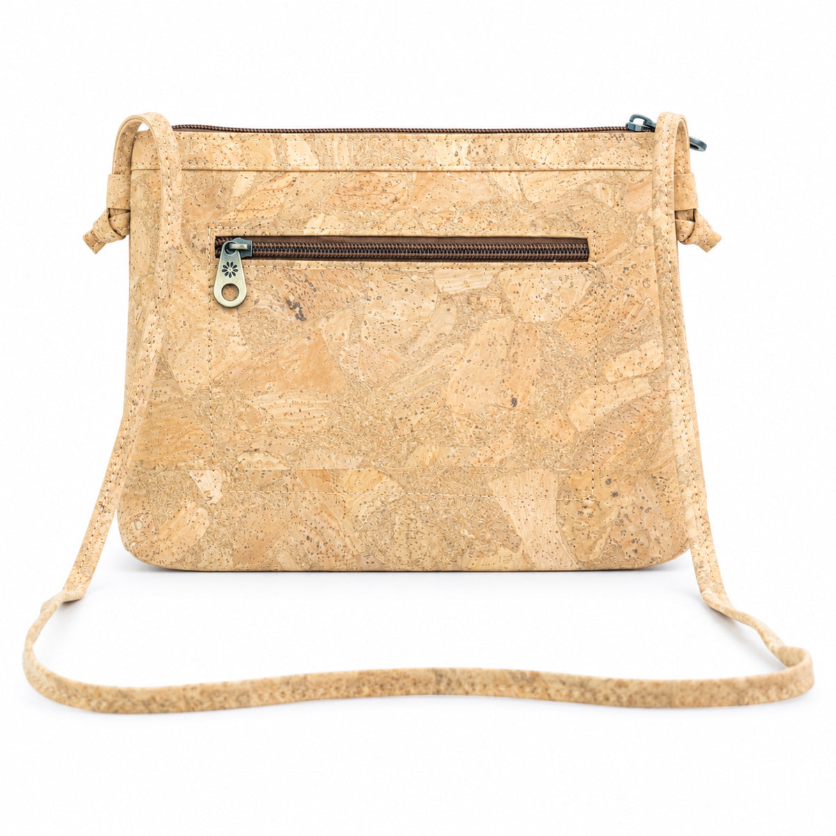 Cork Crossbody Bag with Back Zip Pocket | BAGD-669
