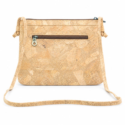 Cork Crossbody Bag with Back Zip Pocket | BAGD-669