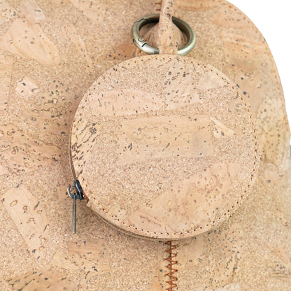 Cork Handbag with Coin Purse — BAGD-639