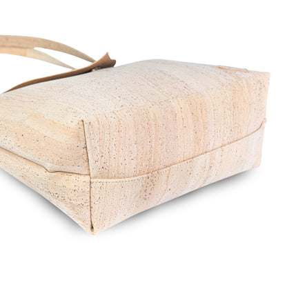 Cork Tote Bag with Heart – Eco-Friendly Vegan Shoulder Bag BAGP-358