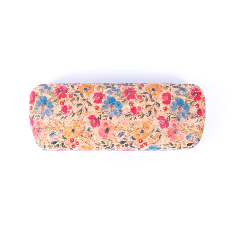 Printed Cork Eyeglass Cases L-1093B-12（12units)