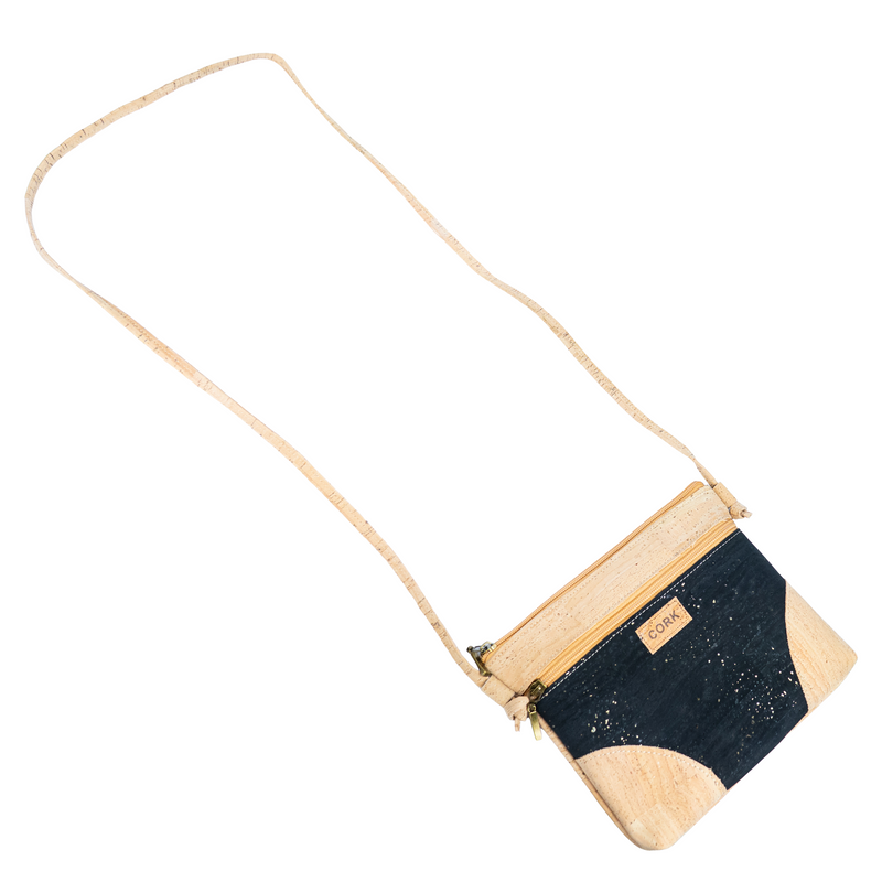 Cork Crossbody Bag Shoulder Purse with Zipper Pocket BAGP-327