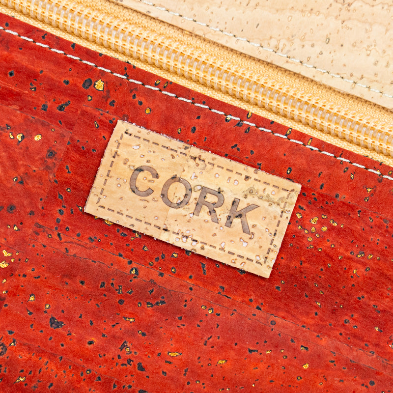 Cork Crossbody Bag Shoulder Purse with Zipper Pocket BAGP-327