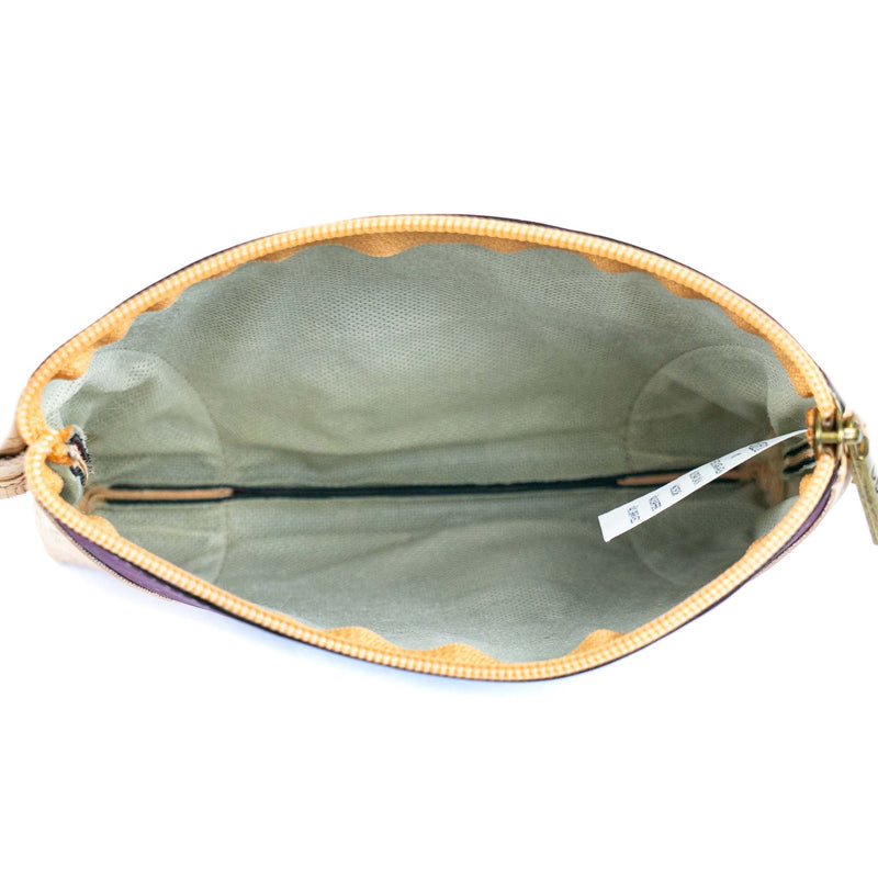 Cork Crossbody Bag Shoulder Purse with Zipper Closure BAGP-328