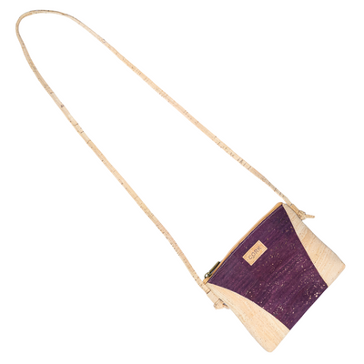Cork Crossbody Bag Shoulder Purse with Zipper Closure BAGP-328