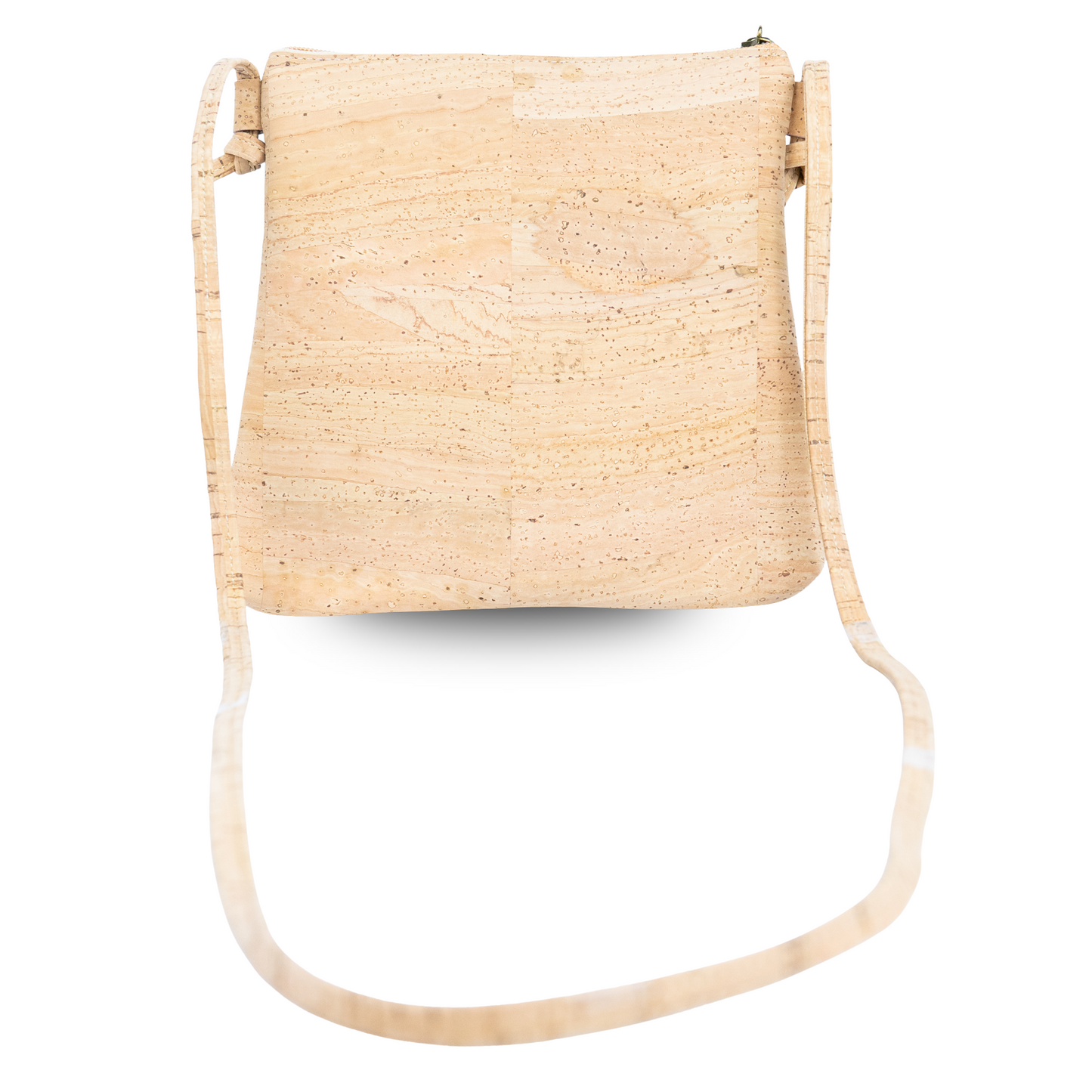 Cork Crossbody Bag – Vegan Shoulder Purse with Zipper Pocket BAGP-329