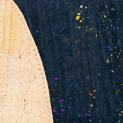 Cork Crossbody Bag – Vegan Shoulder Purse with Zipper Pocket BAGP-329