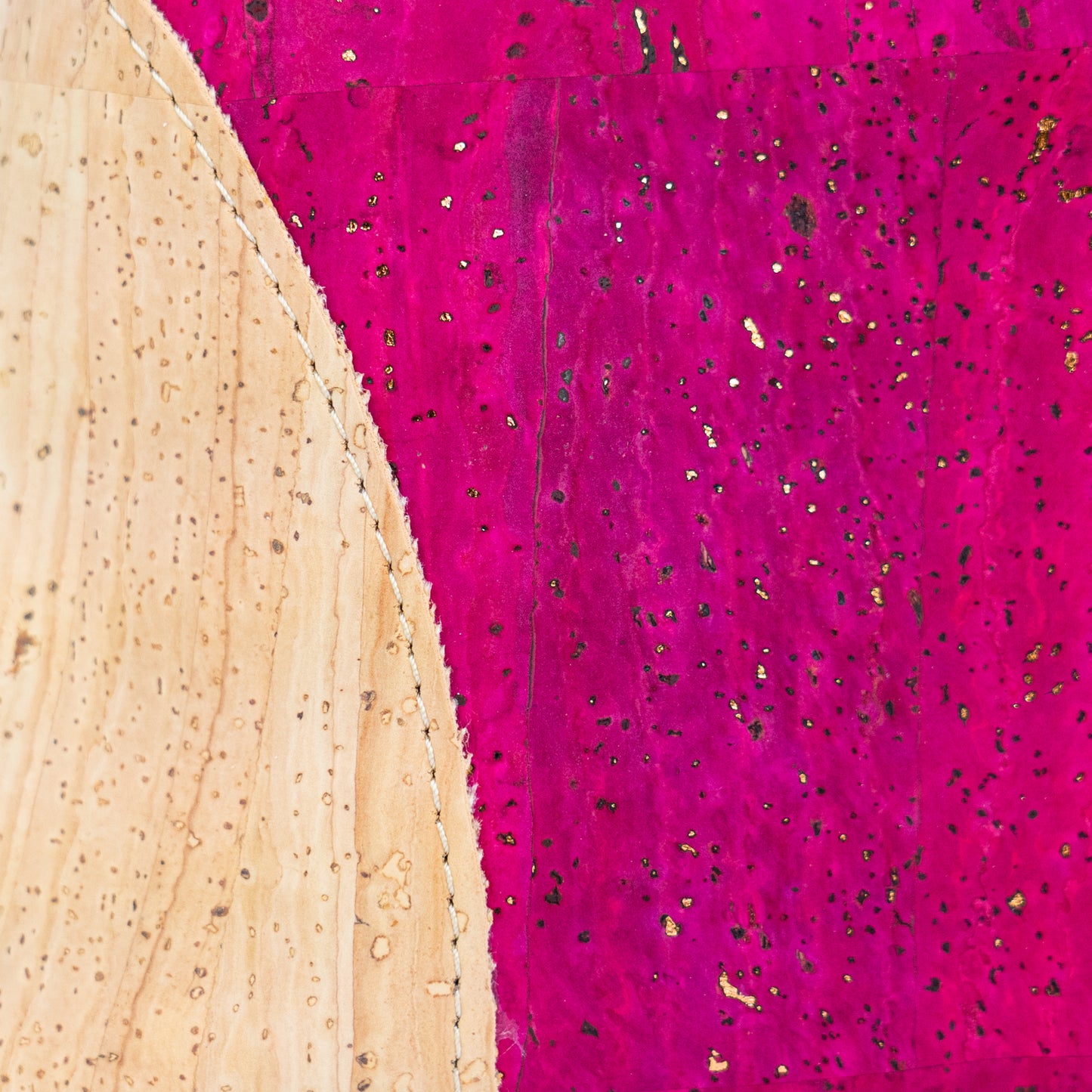 Cork Crossbody Bag – Vegan Shoulder Purse with Zipper Pocket BAGP-329