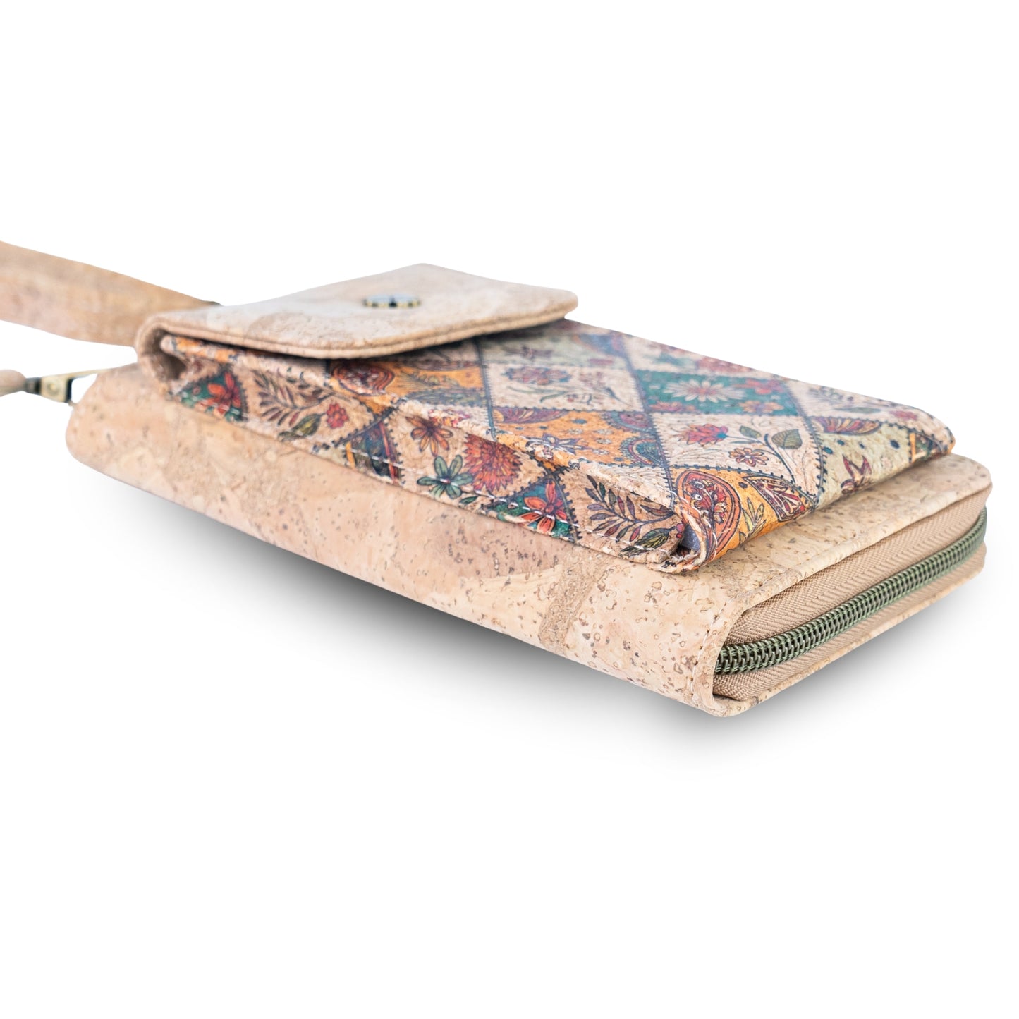 Cork Phone Bag & Wallet — Vegan & Eco-Friendly | 6 Prints