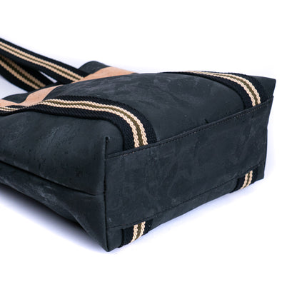 Women’s Cork & Webbing Shoulder Tote Bag BAGP-297