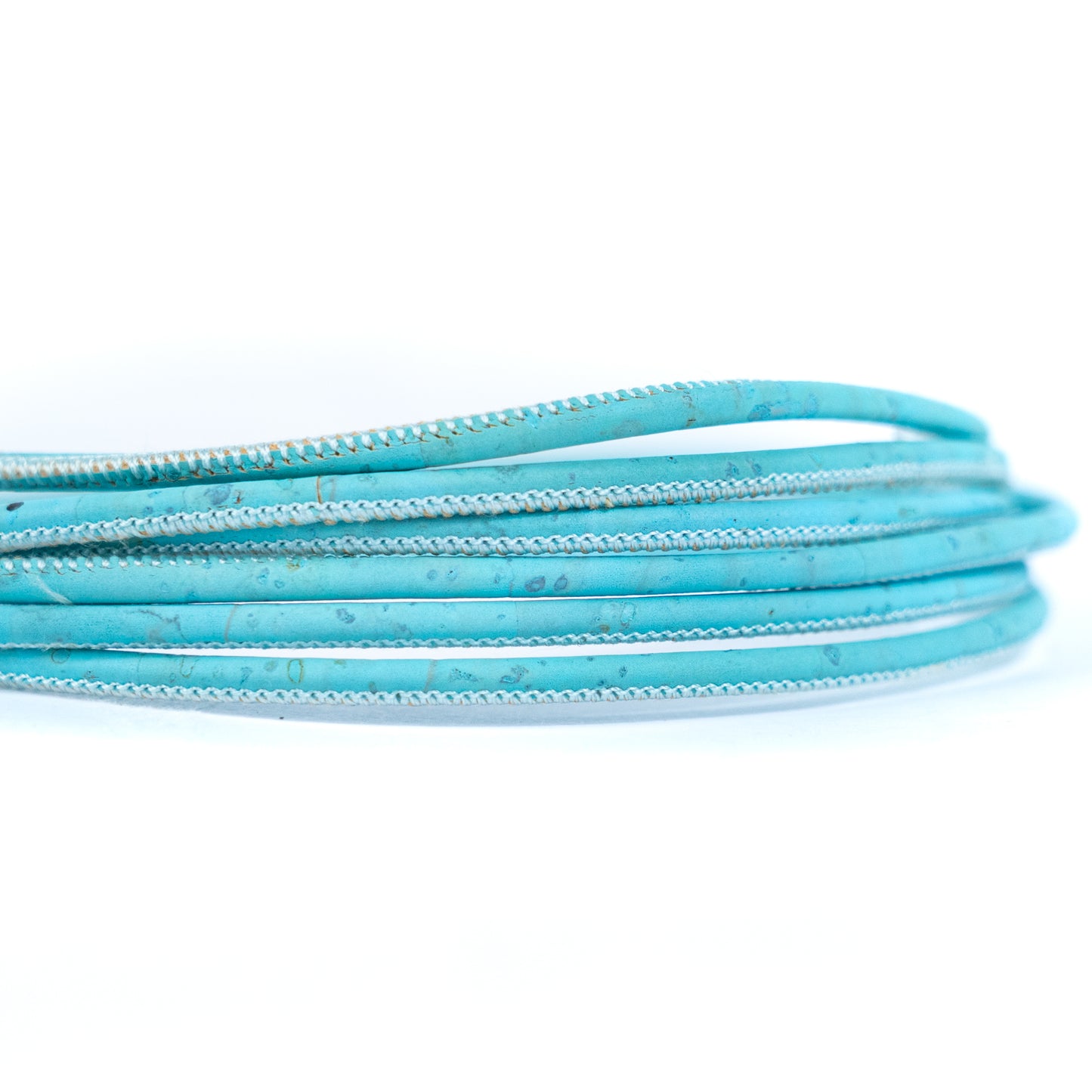 3mm Blue Round Cork Cord COR-647 (10 meters)