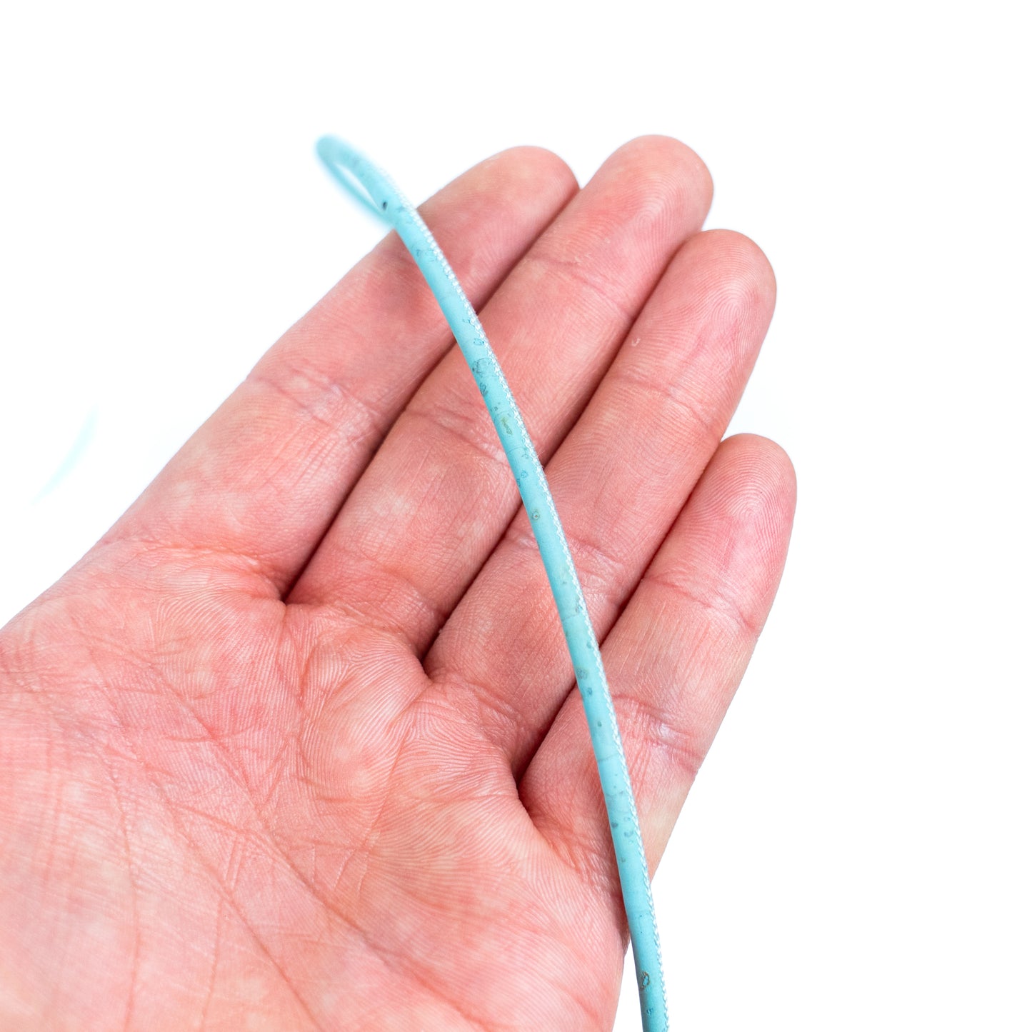 3mm Blue Round Cork Cord COR-647 (10 meters)