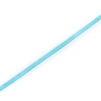 3mm Blue Round Cork Cord COR-647 (10 meters)