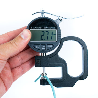 3mm Blue Round Cork Cord COR-647 (10 meters)