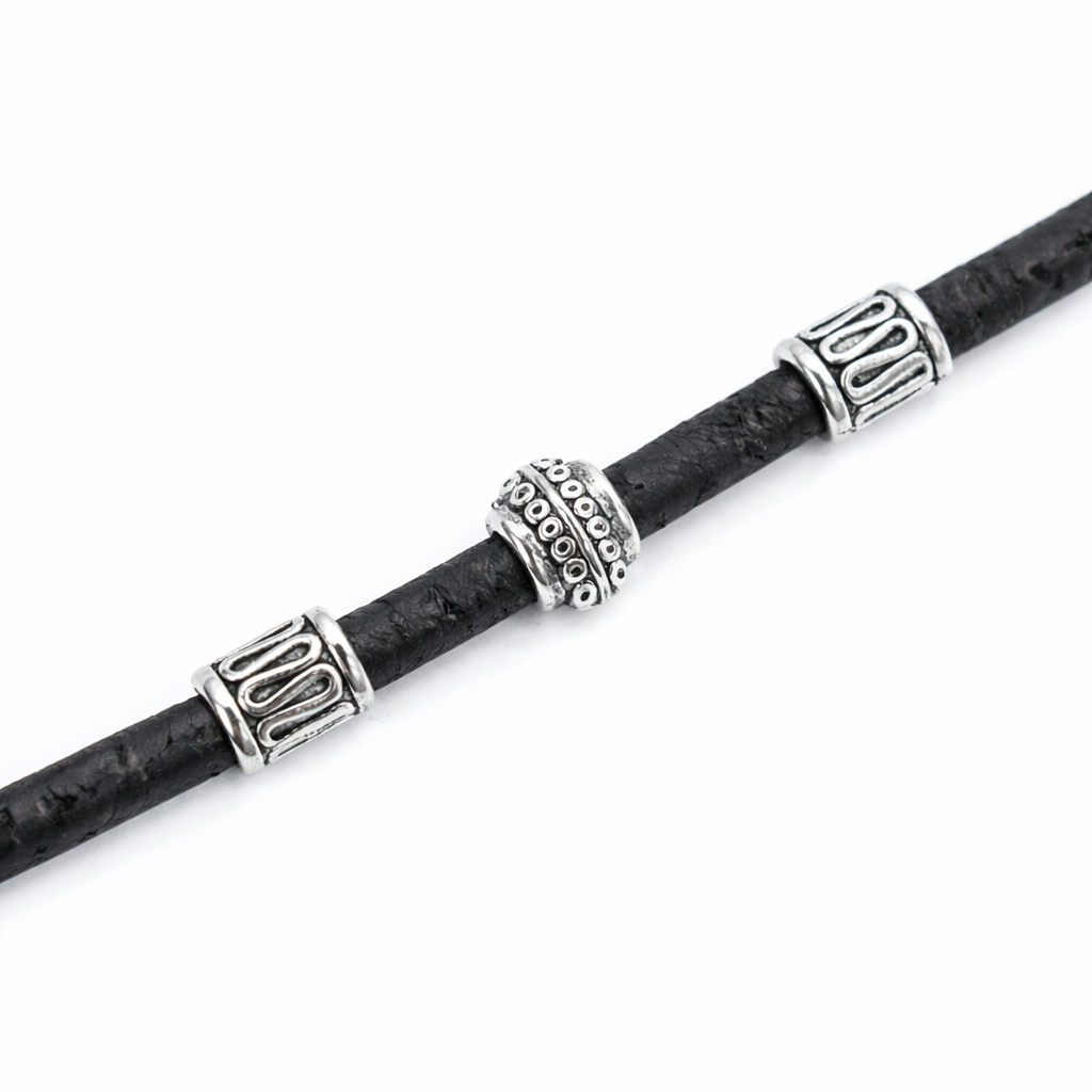 Black 3mm Round Cork Cord COR-002-3 (10 meters)