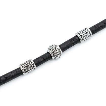 Black 3mm Round Cork Cord COR-002-3 (10 meters)