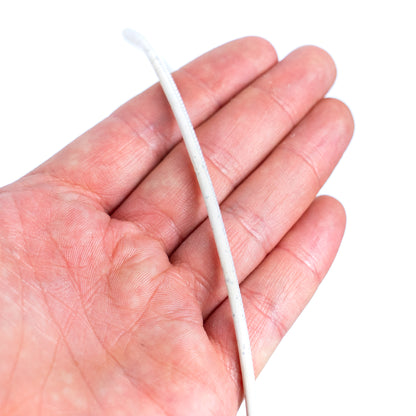 3mm White Round Cork Cord COR-646(10 meters)