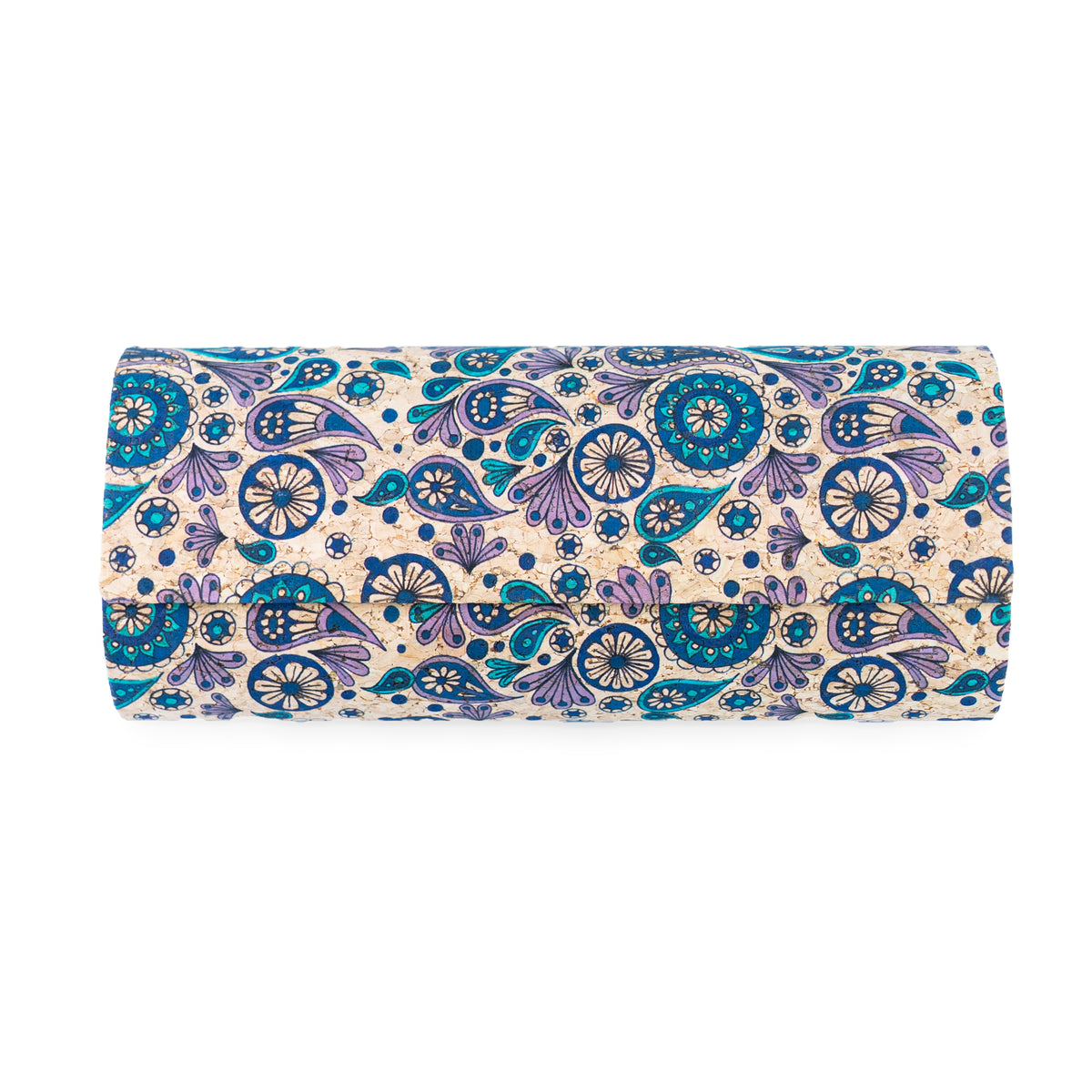 Cylindrical Cork Glasses Cases – Magnetic Closure, Pack of 10 | L-1229-MIX-10