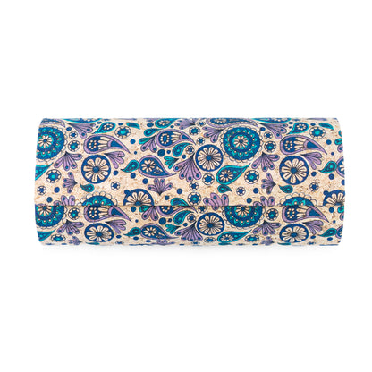 Cylindrical Cork Glasses Cases – Magnetic Closure, Pack of 10 | L-1229-MIX-10