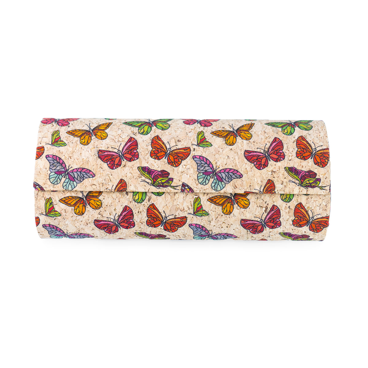 Cylindrical Cork Glasses Cases – Magnetic Closure, Pack of 10 | L-1229-MIX-10