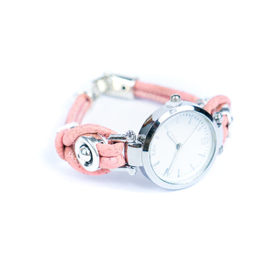 Natural Colored Cork Threads and Alloy accessories Handmade DIY Ladies Fashion Watch WA-458