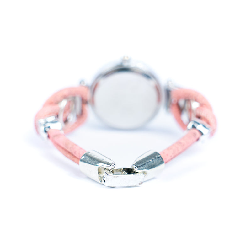 Natural Colored Cork Threads and Alloy accessories Handmade DIY Ladies Fashion Watch WA-458