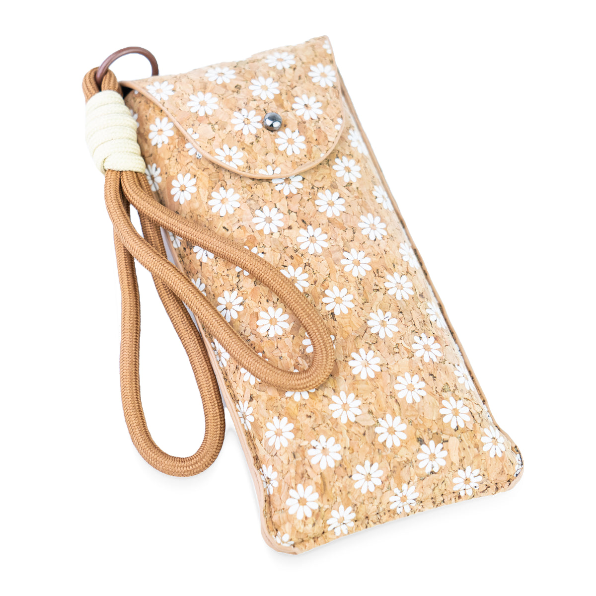 Printed Cork Glasses Pouches with Wrist Strap – Pack of 10 | L-1230-MIX-10