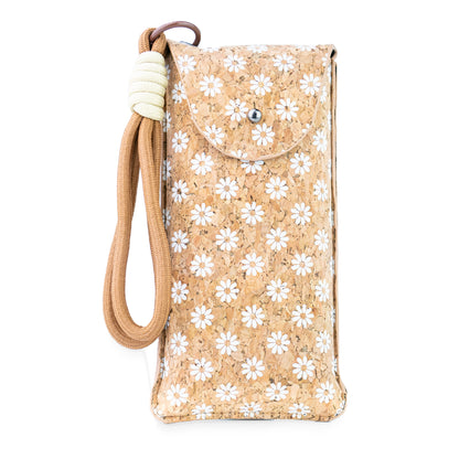 Printed Cork Glasses Pouches with Wrist Strap – Pack of 10 | L-1230-MIX-10