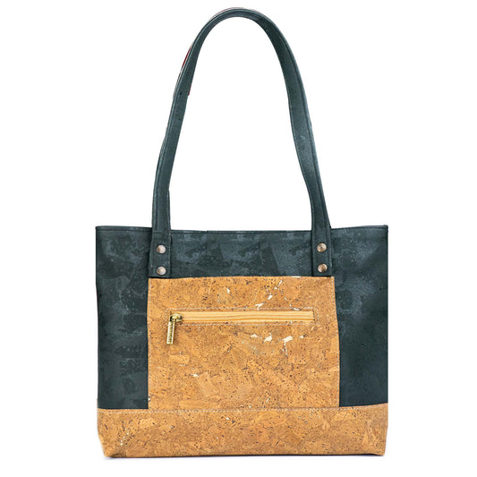 Eco-Friendly Cork Tote Bag with Natural Finish BAGP-029