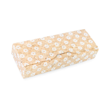 Rectangular Cork Glasses Cases – Magnetic Closure, Pack of 10 | L-1227-MIX-10