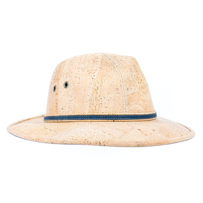 Cork Safari Hat with Contrast Trim L-1144