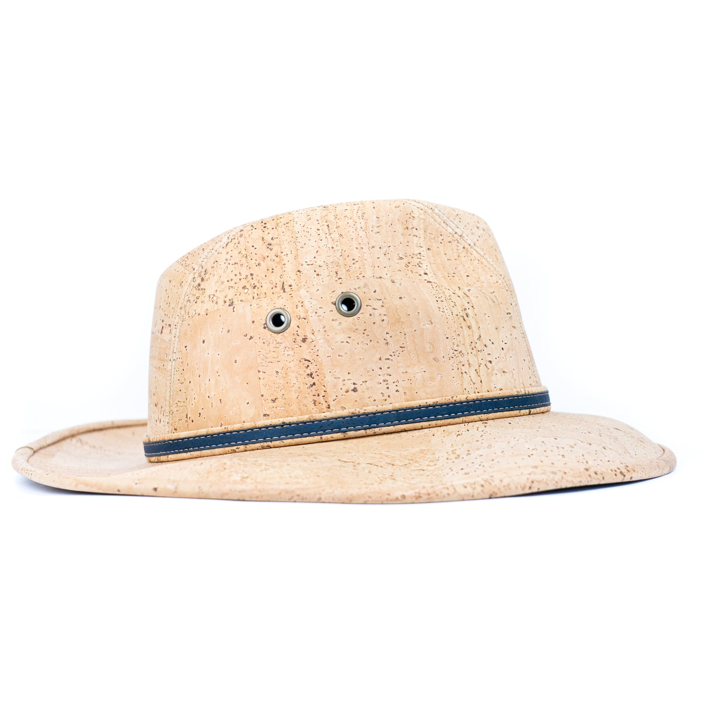 Cork Safari Hat with Contrast Trim L-1144