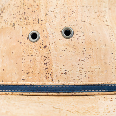 Cork Safari Hat with Contrast Trim L-1144