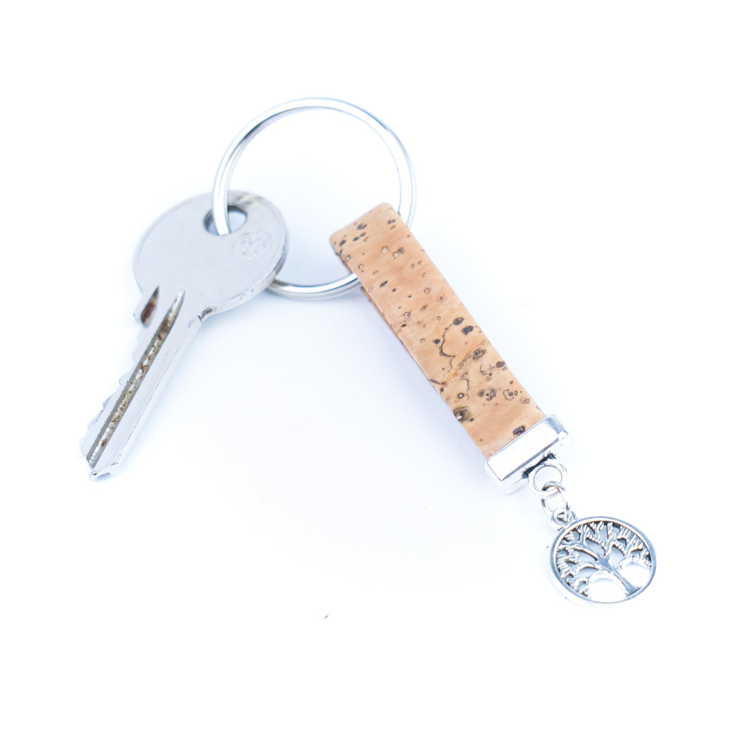 Portuguese Handmade Cork Keychain Set (10 Mixed Designs)I-100-MIX-10