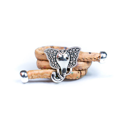 Elephant pendant Antique Silver women Ring RW-017-MIX-10