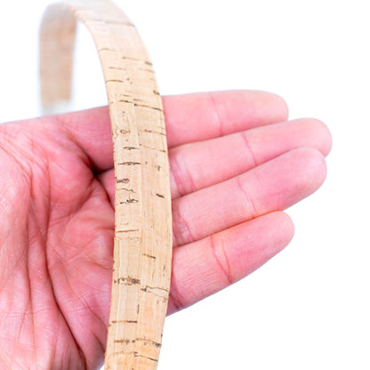 20mm flat cork cord for bag supply and Jewelry COR-367(5Meters)