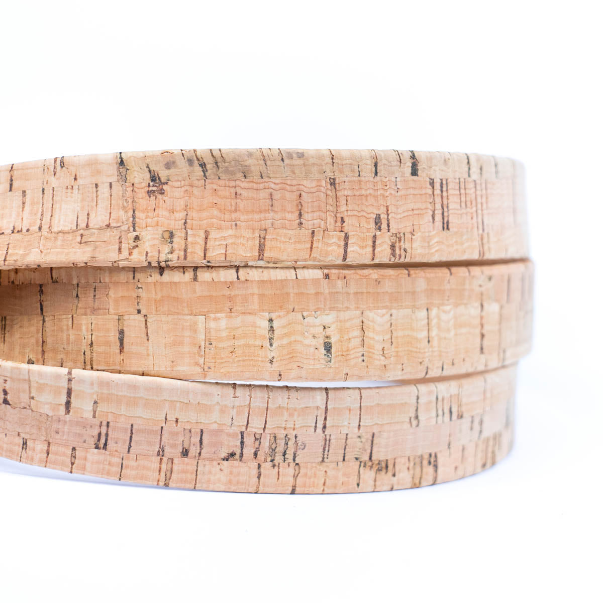 25mm flat cork cord for bag supply and Jewelry COR-387-A(5Meters)