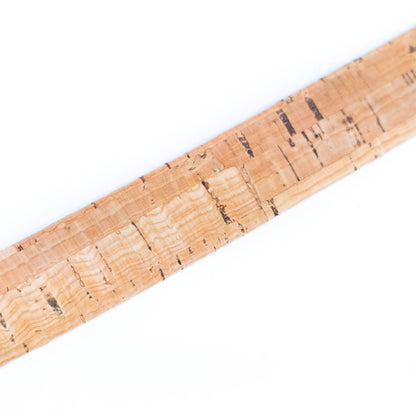 25mm flat cork cord for bag supply and Jewelry COR-387-A(5Meters)