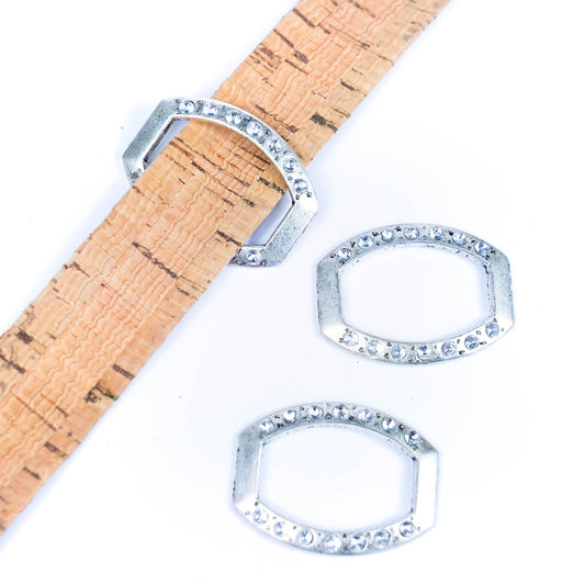 5 Pcs For 10mm flat leather,jewelry supplies jewelry finding D-1-10-207