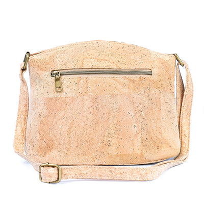 Three-Line Zipper Women's Cork  Crossbody Bag BAGD-555