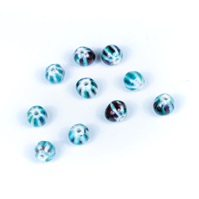 10pcs about 2mm round leather Antique ceramic beads  jewelry supplies jewelry finding D-5-2-3