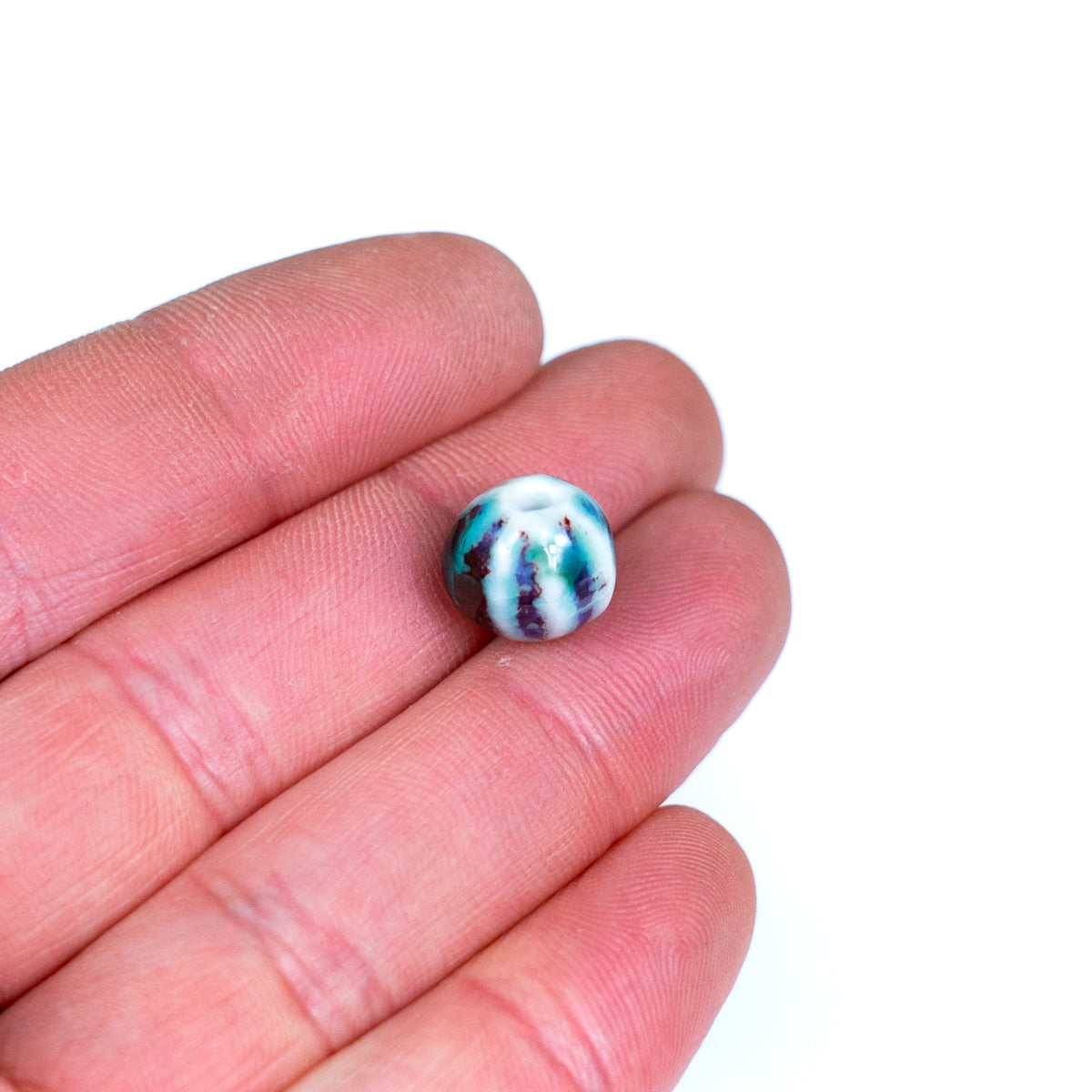 10pcs about 2mm round leather Antique ceramic beads  jewelry supplies jewelry finding D-5-2-3