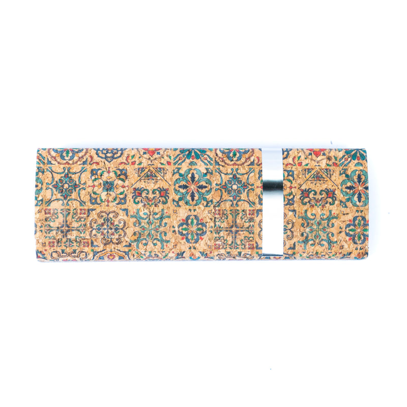 Bohemian Printed Cork Glasses Case (10-Pack) L-1023A-10