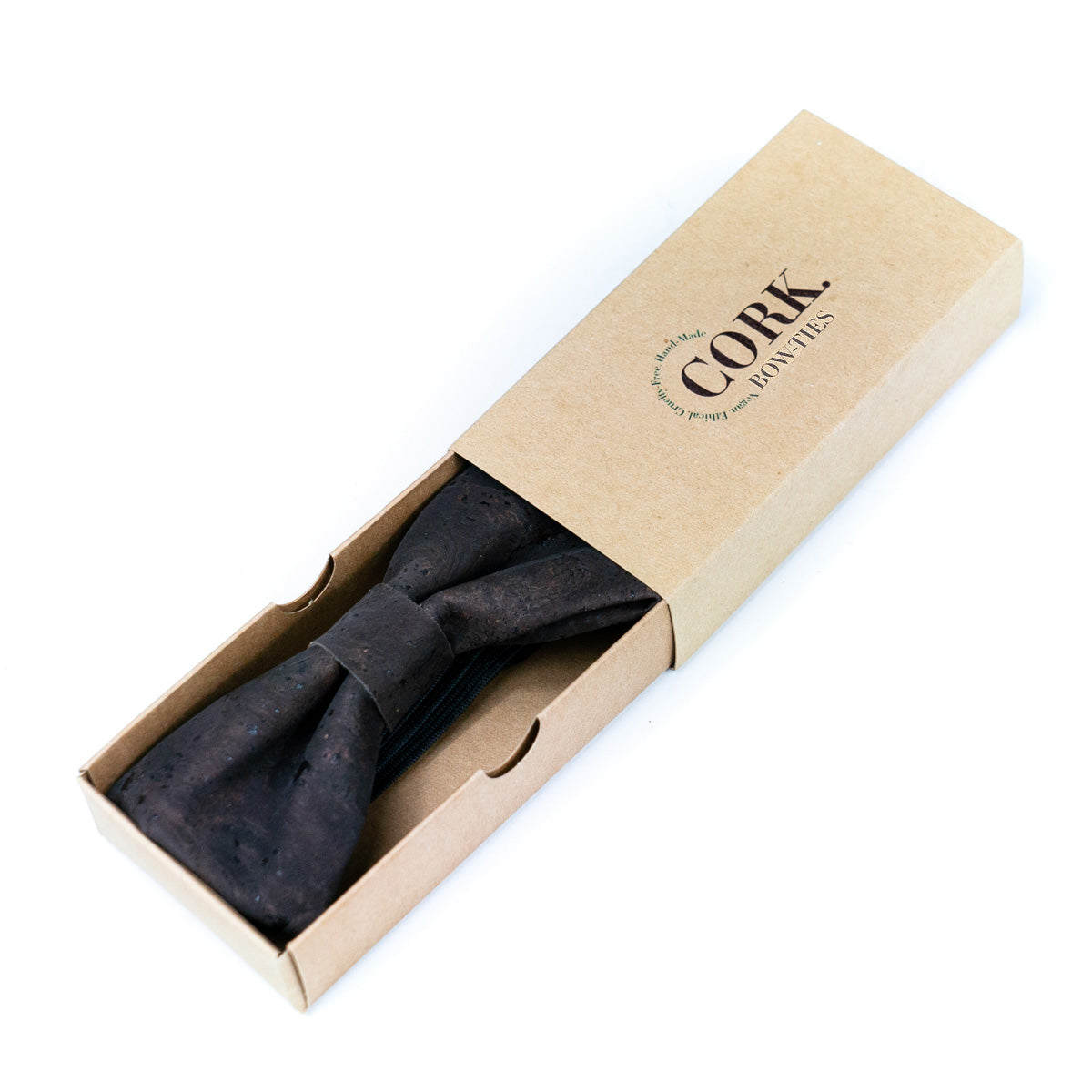 Cork Bowties With Box: Stylish, Perfect for Special Occasions L-577