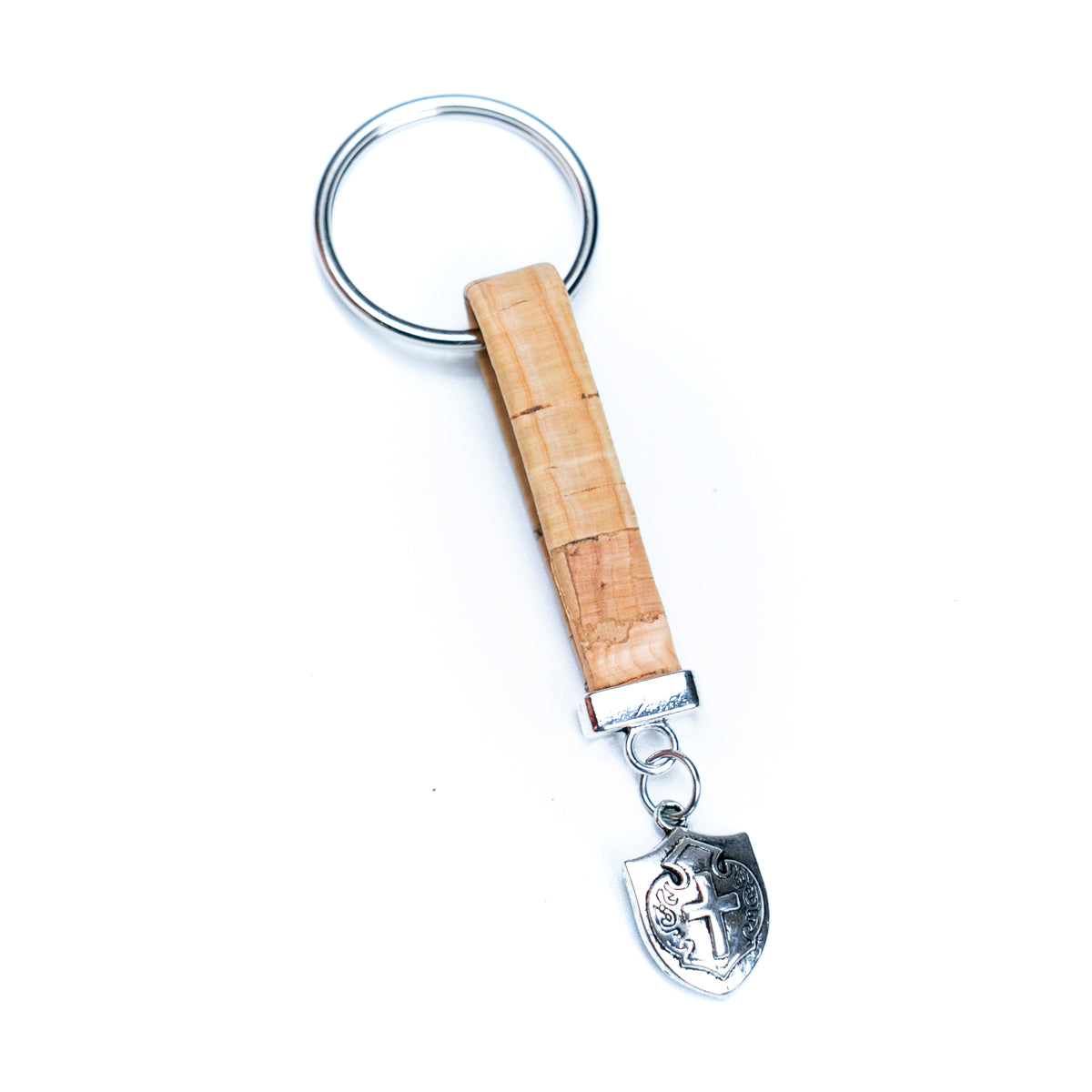 Cork Handcrafted Keychain I-087-MIX-10