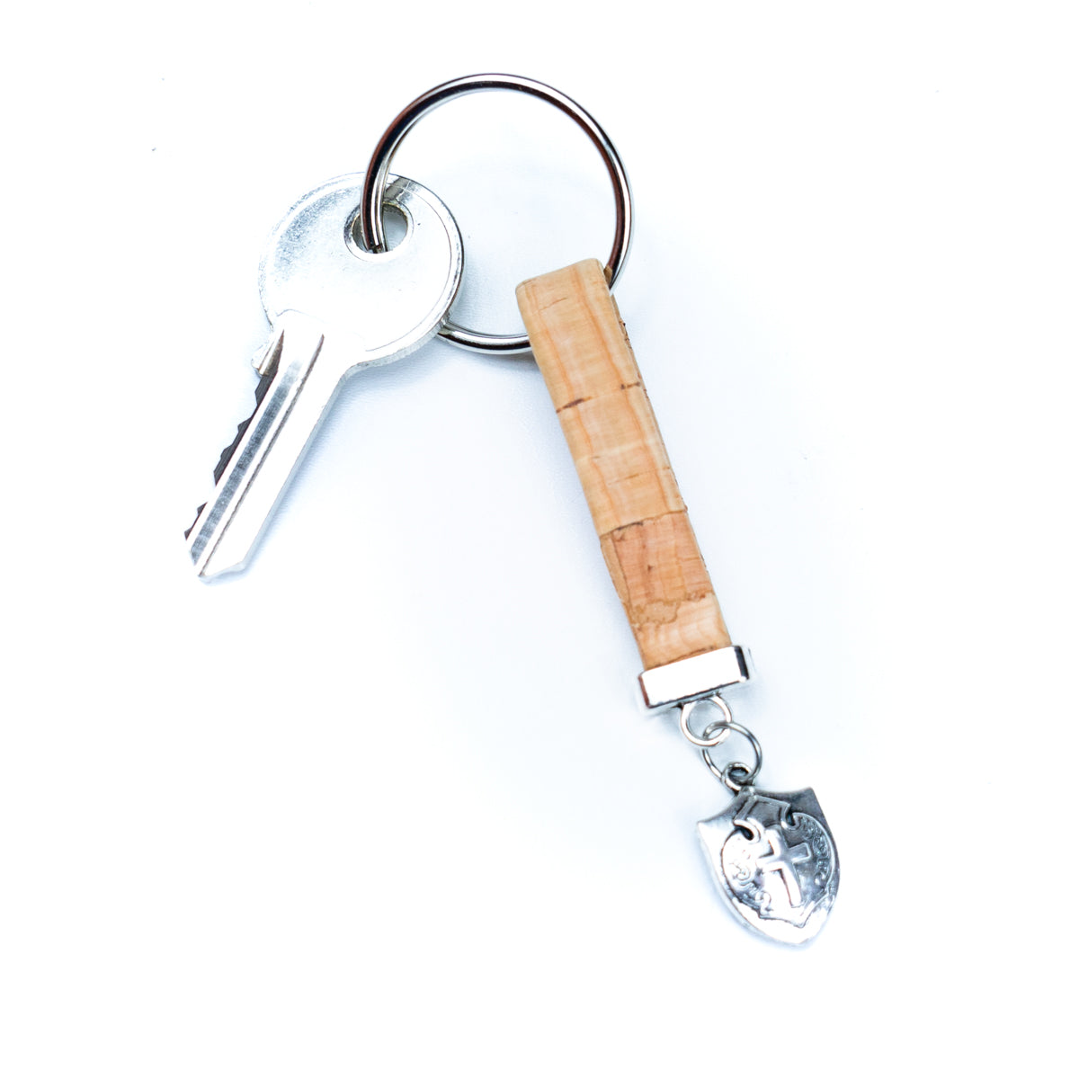 Cork Handcrafted Keychain I-087-MIX-10