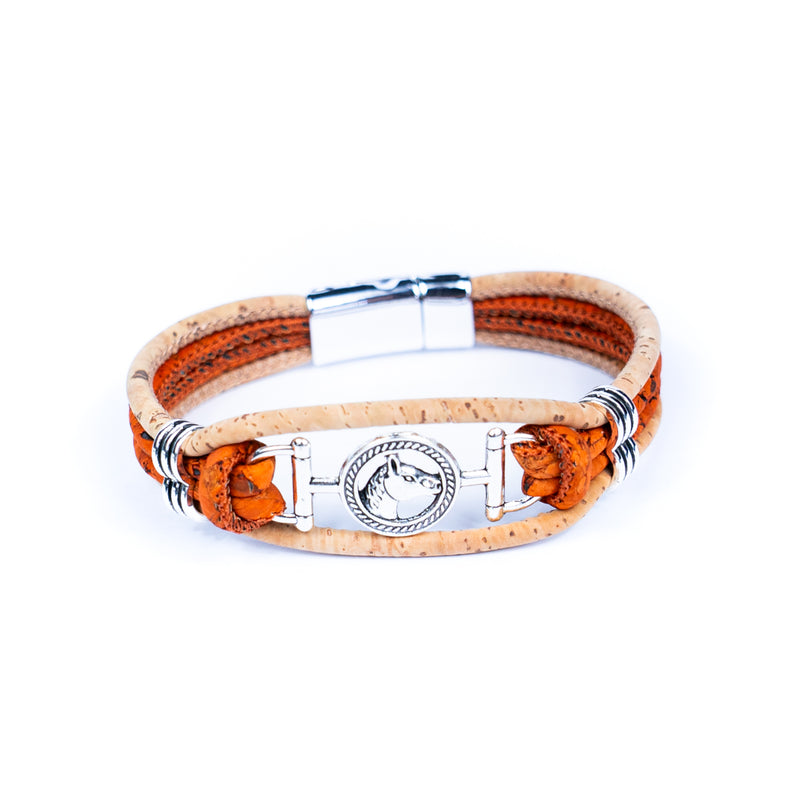 Cork jewelry cork handmade bracelet for  Unisex  bracelet BR-519-MIX-5