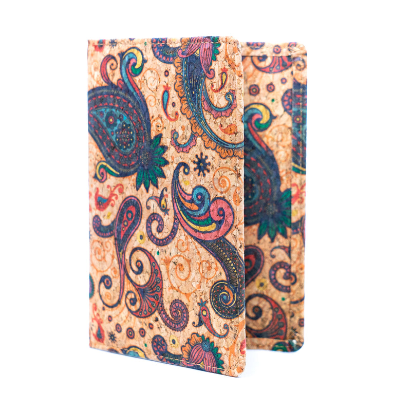 Cork Passport Holder with Multicolor Embellishments BAGD-182-10（10units）