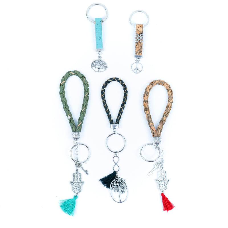 Pack of 5 Faulty Cork Keychains SI-002-5