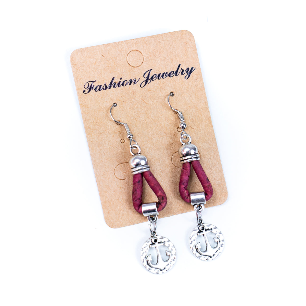 Natural Handmade Cork small spear Earrings for Women-ER-160-MIX-5